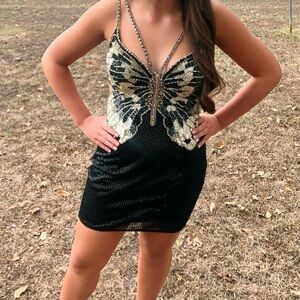 Sherri Hill Homecoming dress! Worn once, perfect condition. Size 8!